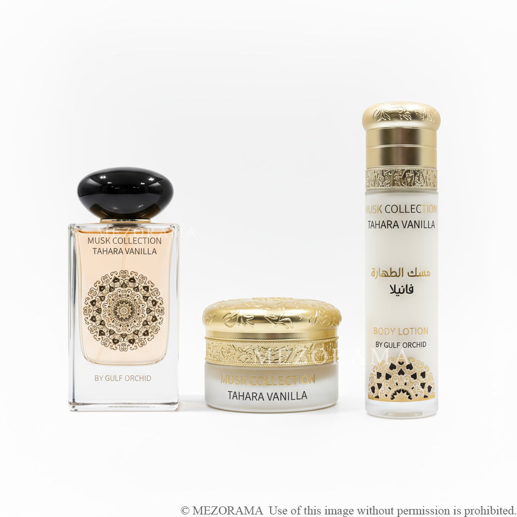 An Unforgettable Sillage - Tahara Vanilla - Collection - 3 Product Pack