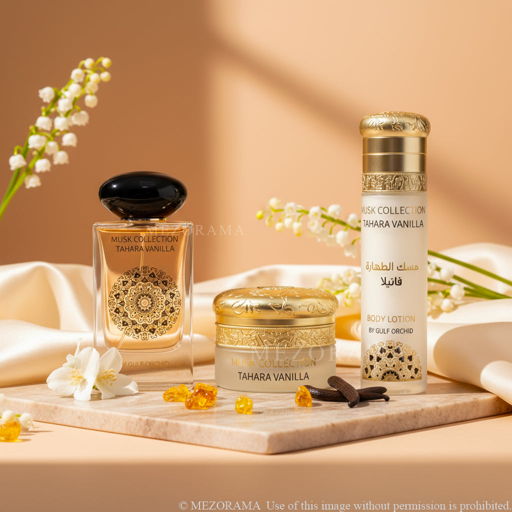 An Unforgettable Sillage - Tahara Vanilla - Collection - 3 Product Pack