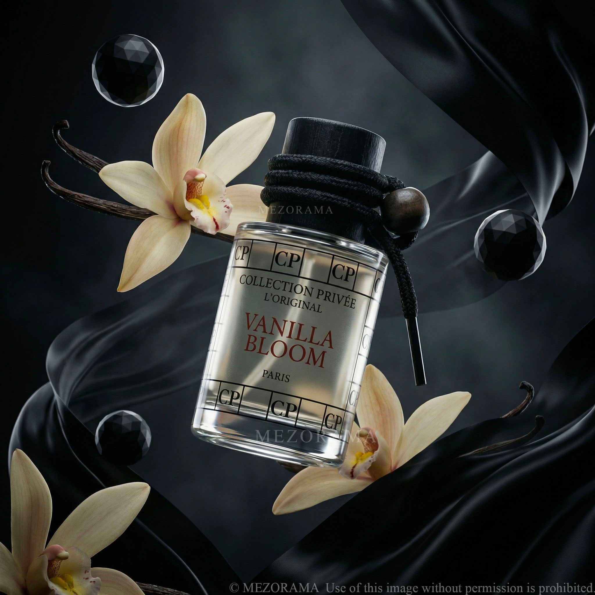 Car Perfume, Vanilla Bloom, Hanging Diffuser, 10ml