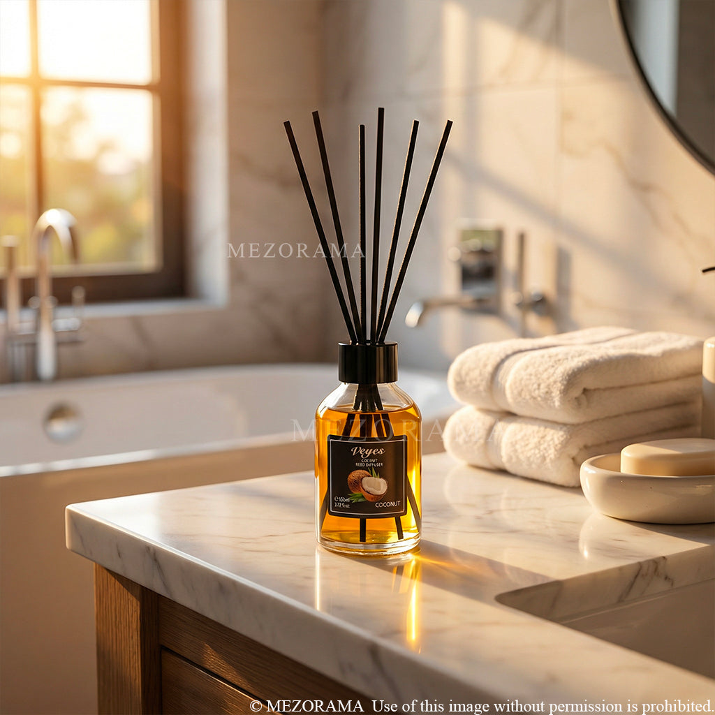 DIFFUSERS Intense Gourmand Ambiance, Diffuseur Veyes, Raspberry & Vanilla, Decorative Home Fragrance, 110ml