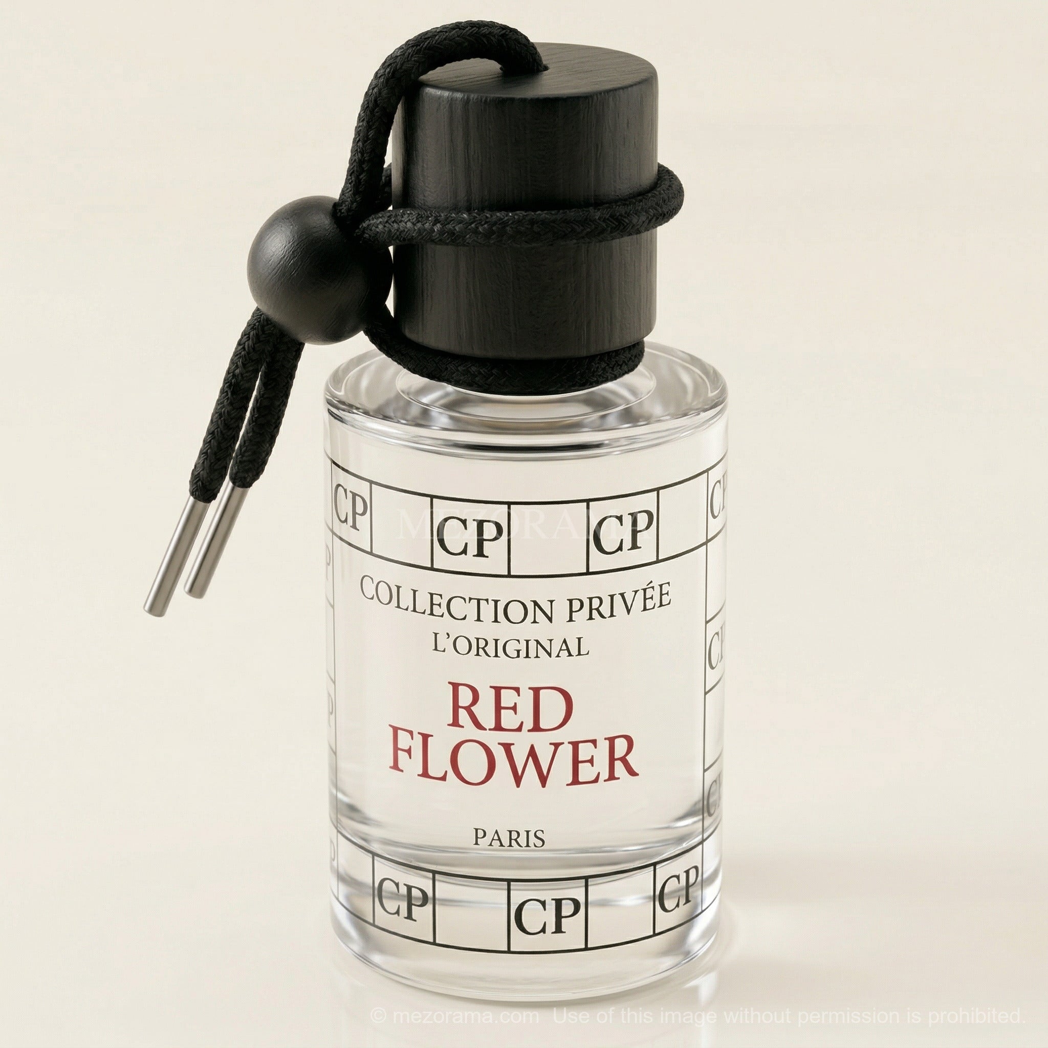 Car Perfume, Red Flower, Hanging Diffuser, 10ml