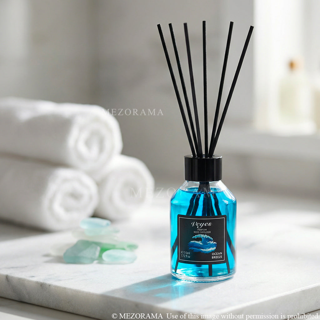 DIFFUSERS Intense Gourmand Ambiance, Diffuseur Veyes, Raspberry & Vanilla, Decorative Home Fragrance, 110ml