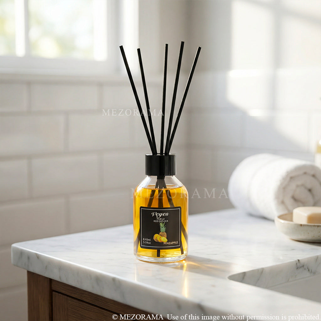 DIFFUSERS Intense Gourmand Ambiance, Diffuseur Veyes, Raspberry & Vanilla, Decorative Home Fragrance, 110ml